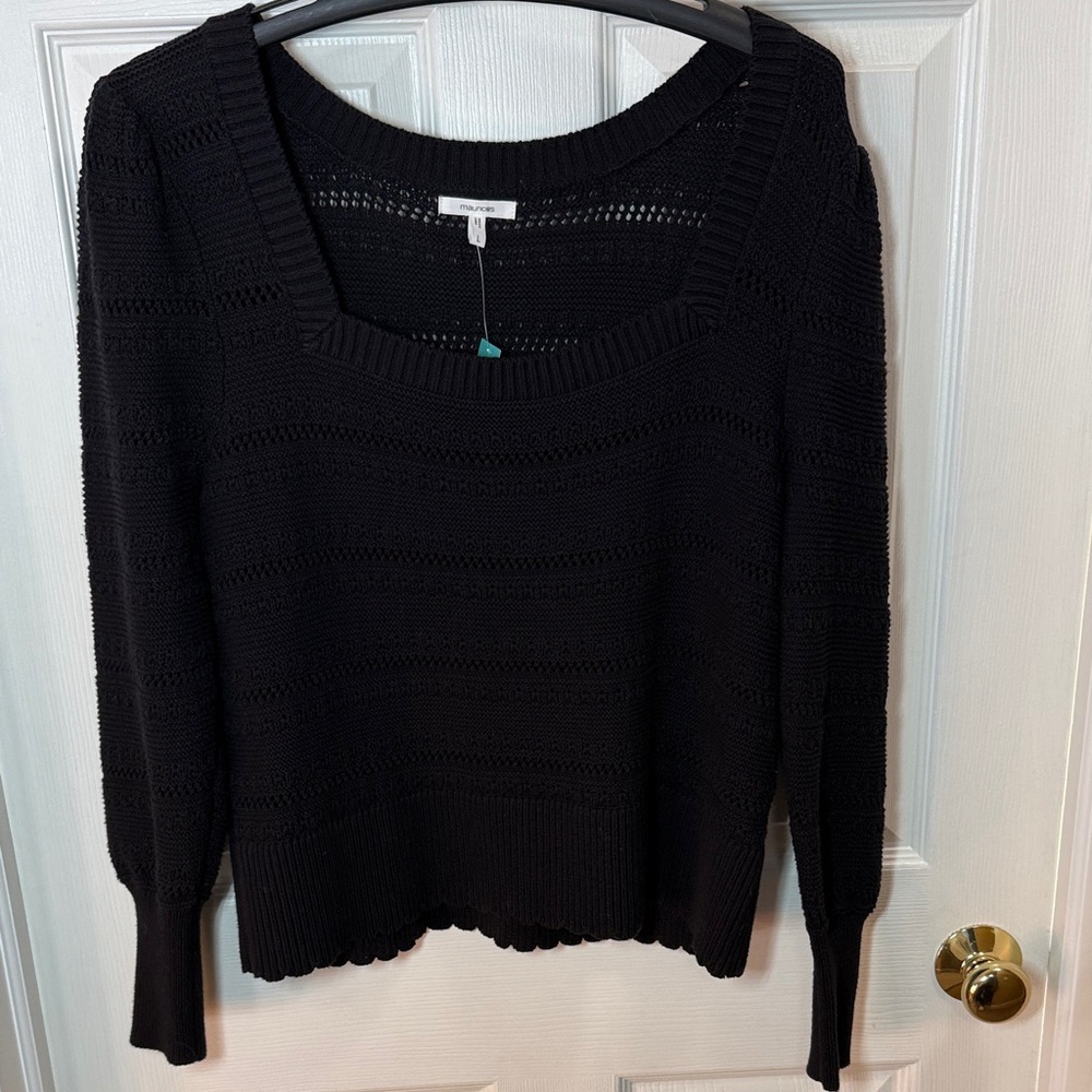Maurices Black Knit Sweater